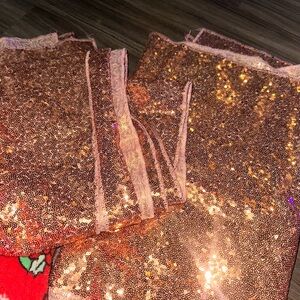 Sparkling Sequin Fabric table covers